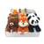 Peluche - Animaux de la forêt Floppy Stretchy - 17 cm - Modèles aléatoires