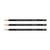 Lot de 3 crayons graphite TOMBOW MONO 100 - Dureté 3H
