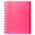 Protège-documents à anneaux et pochettes détachables 60 vues - A4 - Rouge - x 4 - Exacompta