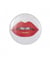 Badge bouton broche LEVRES - Rico Design Rouge