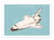 Affiche 50 x 70 cm -  Space Shuttle - Florent Bodart