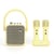 Enceinte Karaoké Divoom Songbird SE 18W 2 Micros - Jaune