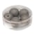 Rayher - Perle satinée SilkBead ø 14mm Anthracite 5 pièces
