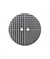 Carte de 2 boutons noir et blanc 2 trous motif pied de poule 23mm - Prym Blanc