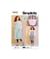 Patron Simplicity 9805 - Tabliers et sac en une taille pour dames par Elaine Heigl Designs taille n°FR 34-52