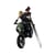 Final Fantasy VII Remake Play Arts Kai - Figurines et véhicule Jessie, Cloud & Bike