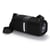 Enceinte Bluetooth Sans Fil Portable Extérieure Rouge Son Stéréo Puissant 360° Noir YONIS