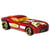 Vehicule disney : mickey voiture rouge fast felion - hot wheels - voiture miniature 1:64 collection 90eme anniversaire - mattel - gbb43