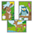 MégaCréa DIY - Cartes à gratter 10x15 cm La forêt 3 pièces Activités manuelles Enfant