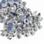 200 Perles Cabochon Strass thermocollants Hotfix en verre transparent Diamètre 2 mm - grade AA
