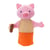 Marionnette Cochon en tenue Bleu - Eurekakids