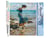 Peinture par Numéro Figured'Art - Les Pieds dans l'Eau - Kit de Loisir Créatif DIY Numéro d'Art Complet - 40x50cm sans châssis en bois