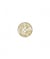 Bouton polyester et son de riz 2 trous 25mm - Prym Jaune