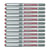 12 stylos roller rouge Uni Ball EYE pointe fine 0,7mm