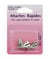 Agrafes nickelées pour pantalons jupes X 3 - Large - Distrifil L Gris