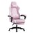 Chaise gaming ergonomique GTPLAYER - Tissu respirant - Rose - 47 x 57 x 130 cm