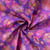 Tissu Coton imprimé Mandalas sur fond Violet