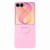 Housse Samsung Galaxy Z Flip8 en silicone magnétique avec anneau de support intégré – Rose
