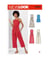 Patron New Look 6616 Robe et combinaison à bretelles pour femmes de 36 à 48 taille n°FR 36-48