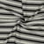 Tissu Jacquard Tricoté Marinière Noir sur fond Ecru