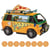 Les Tortues Ninja : Teenage Years - Véhicule Pizzafire Van 20 cm - Playmates