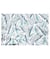 Tissu coton feuilles de 160 cm de largeur darwin bleu vendu par 50 cm