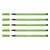 Lot de 5 feutres de dessin pointe ogive moyenne 1 mm - STABILO - PEN 68 - Vert clair