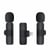 Microphone Sans Fil 2-en-1 Pour iOS Annulation de Bruit Enregistrement Facile YONIS