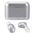 Ecouteurs Bluetooth 5.0 Etanche Avec Boîte De Charge Magnétique Rose Gold Argent YONIS
