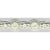 Disquette 10m dentelle guipure coton 24mm Blanc