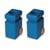 Lot de deux poubelles bleues - Fagus