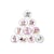 10 cabochons rond en verre assorties 25 mm MICKEY