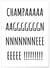 Poster Champagne | A3 : 29,7x42cm