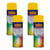 4 sprays de peinture Belton Spectral RAL1023 Jaune signalisation 400ml