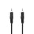 Nedis Câble audio jack stéréo 0.5 m mâle vers mâle compact Noir