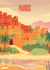 Puzzle 500 pièces - Évasion Maroc - Hachette
