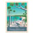 Affiche 30x40 cm - Ile de Porquerolles - Olahoop Travel Posters