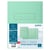Paquet de 50 chemises imprimées 2 rabats SUPER 210 - 24x32cm - Vert clair - x 5 - Exacompta