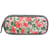 Trousse scolaire 2 compartiments Offshore Grise Fleurs BAGTROTTER