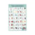 Poster pédagogique - J'apprends l'alphabet - Abécédaire - 52x76cm - Bouchut