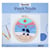 Figured'Art Punch Needle Kit Complet pour Adultes et Enfants - Sur la Plage - Parfait pour Débutant. Set prêt à broder taille 20x20cm avec cadre circulaire