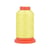 Bobine fil mousse polyester 1000m fabriqué en France pour surjeteuse jaune vert