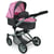 Poussette combinée Mika pour poupées - coloris 83