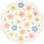 8 Assiettes Happy Flowers