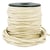 Bobine 35m cordelière aspect cuir 2mm ecru