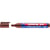 Lot de 10 marqueurs permanents - EDDING - Marron - Pointe 1-5 mm - Rechargeable