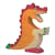 Figurine Dragon rouge - Holztiger