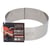 Cercle à mousse inox H 4,5 cm Ø 14 cm