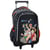 Sac à dos à roulettes One Piece Black 46 CM Trolley Haut de Gamme