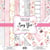 10 papiers scrapbooking 20 x 20 cm FABRIKA DECORU SAY YES